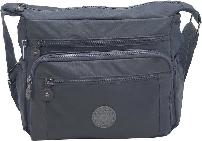 Baginn Klinkir Women's Messenger Bag Multi-Pocket Crossbody Rain Resistant Fabric  - Image 3