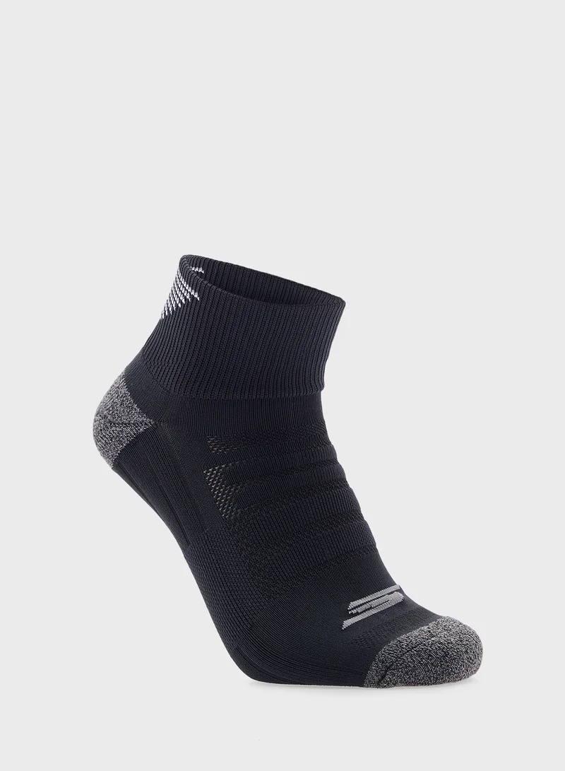 سكيتشرز 3 Pack Terry Qtr Crew Socks