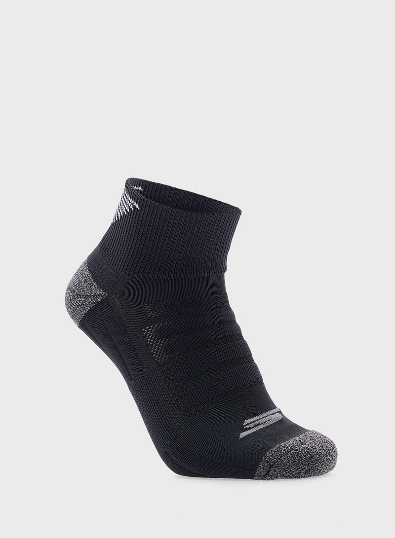 SKECHERS 3 Pack Terry Qtr Crew Socks - Image 4
