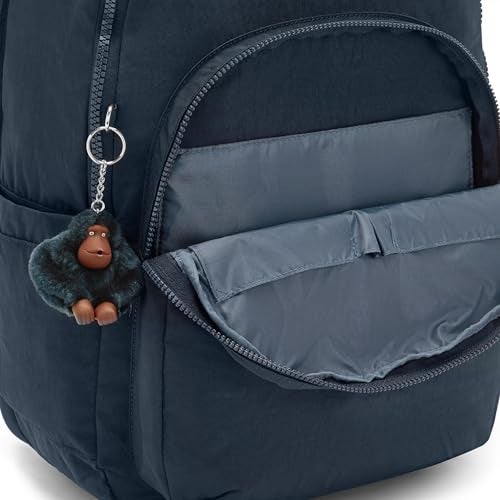 KIPLING KIPLING حقيبة ظهر كيبيلينغ النسائية سيول إكسترا لارج 17 بوصة للابتوب، متينة، واسعة مع أحزمة كتف مبطنة، حقيبة - Image 5