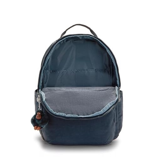 KIPLING KIPLING حقيبة ظهر كيبيلينغ النسائية سيول إكسترا لارج 17 بوصة للابتوب، متينة، واسعة مع أحزمة كتف مبطنة، حقيبة - Image 3