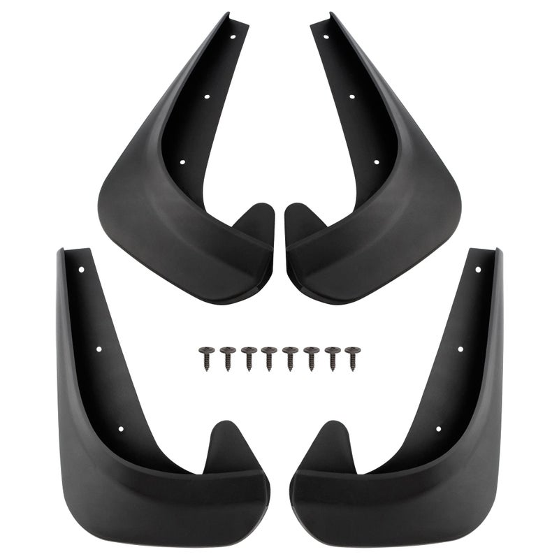 مجموعة BOXI من 4 واقيات طين أمامية وخلفية لسيارات تويوتا 86 أفالون كامري سيلكا كورولا إيكو ماتريكس ميراى MR2 سبايدر لسيارات بريوس سولارا لسيارات يارس 20002019 لواقيات طين تويوتا