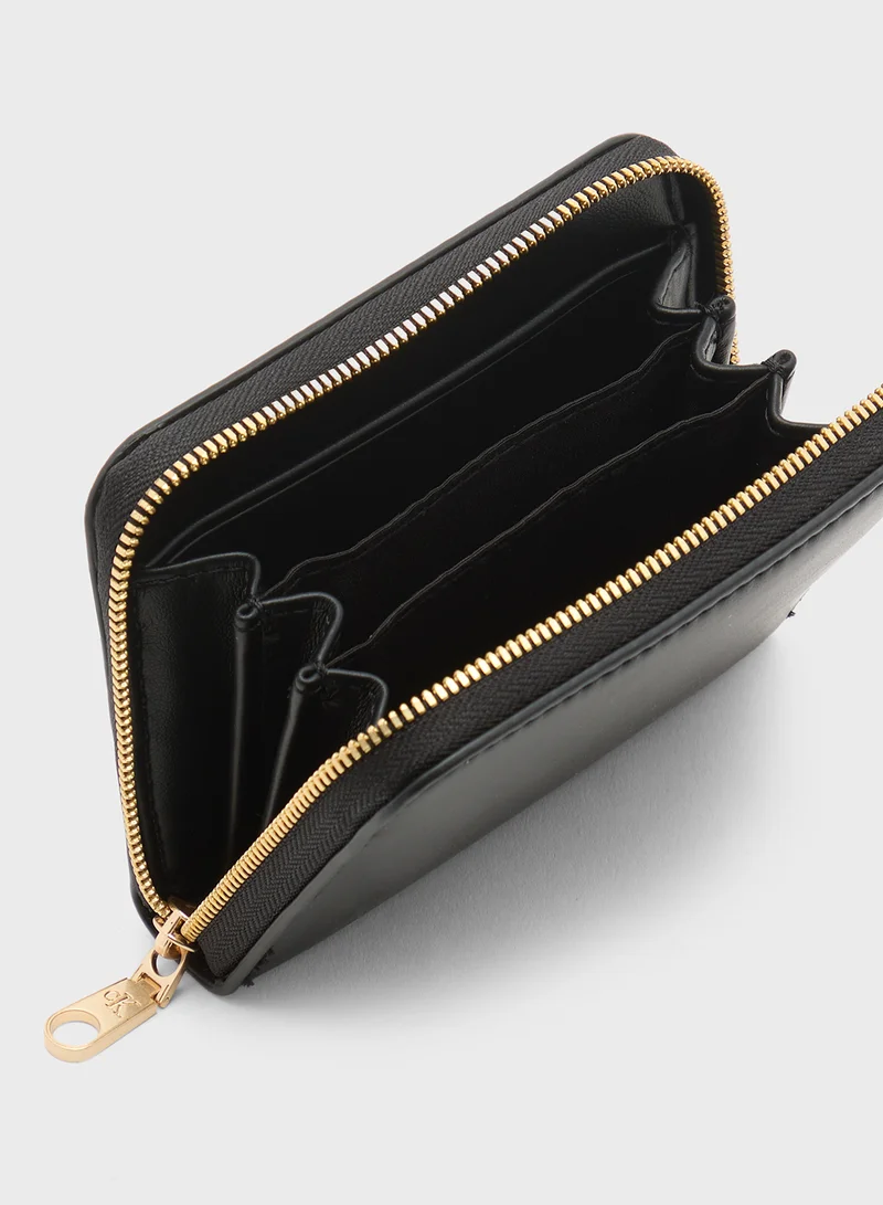 CALVIN KLEIN Casual Raised Zip Around Wallet