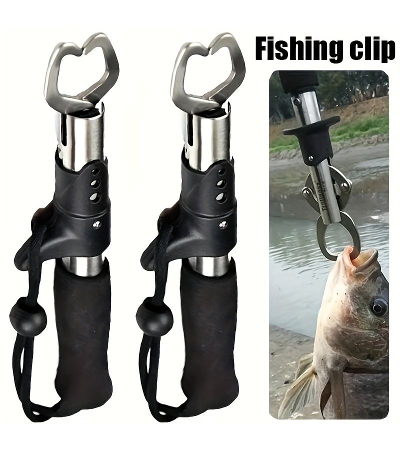 Red 2pcs T Shaped Aluminum Alloy Fish Hook Remover Set - Image 1