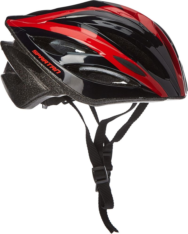 Spartan - Adult Helmet Black/ Red, L - Image 1