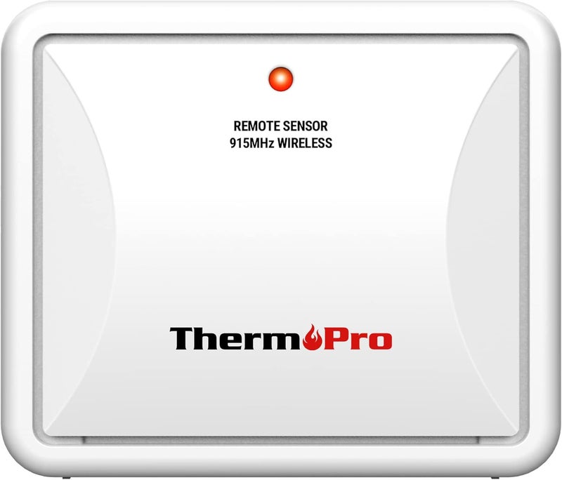 ThermoPro TX-2 915Mhz Fitting Rainproof Transmitter Additional Outdoor Sensor for Indoor Outdoor Thermometer Humidity Monitor of 915MHz, Batteries Included - Image 1