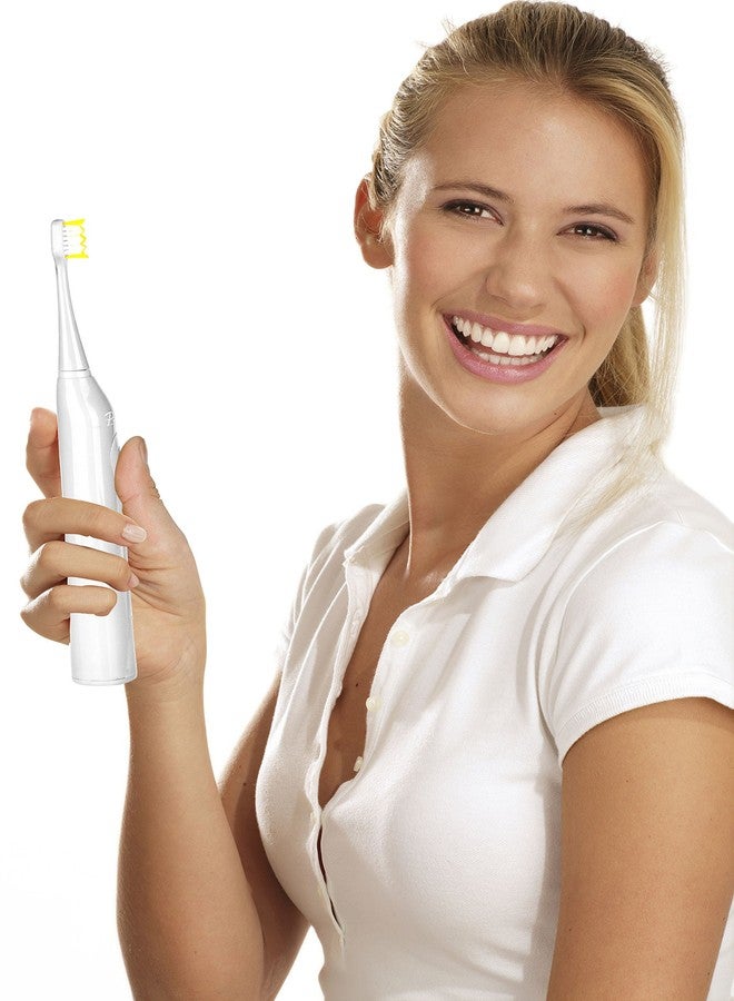 Pursonic S430 SmartSeries Electronic Power Rechargeable Sonic Toothbrush with 40,000 Strokes Per Minute, 12 Brush Heads Included (White - Image 4
