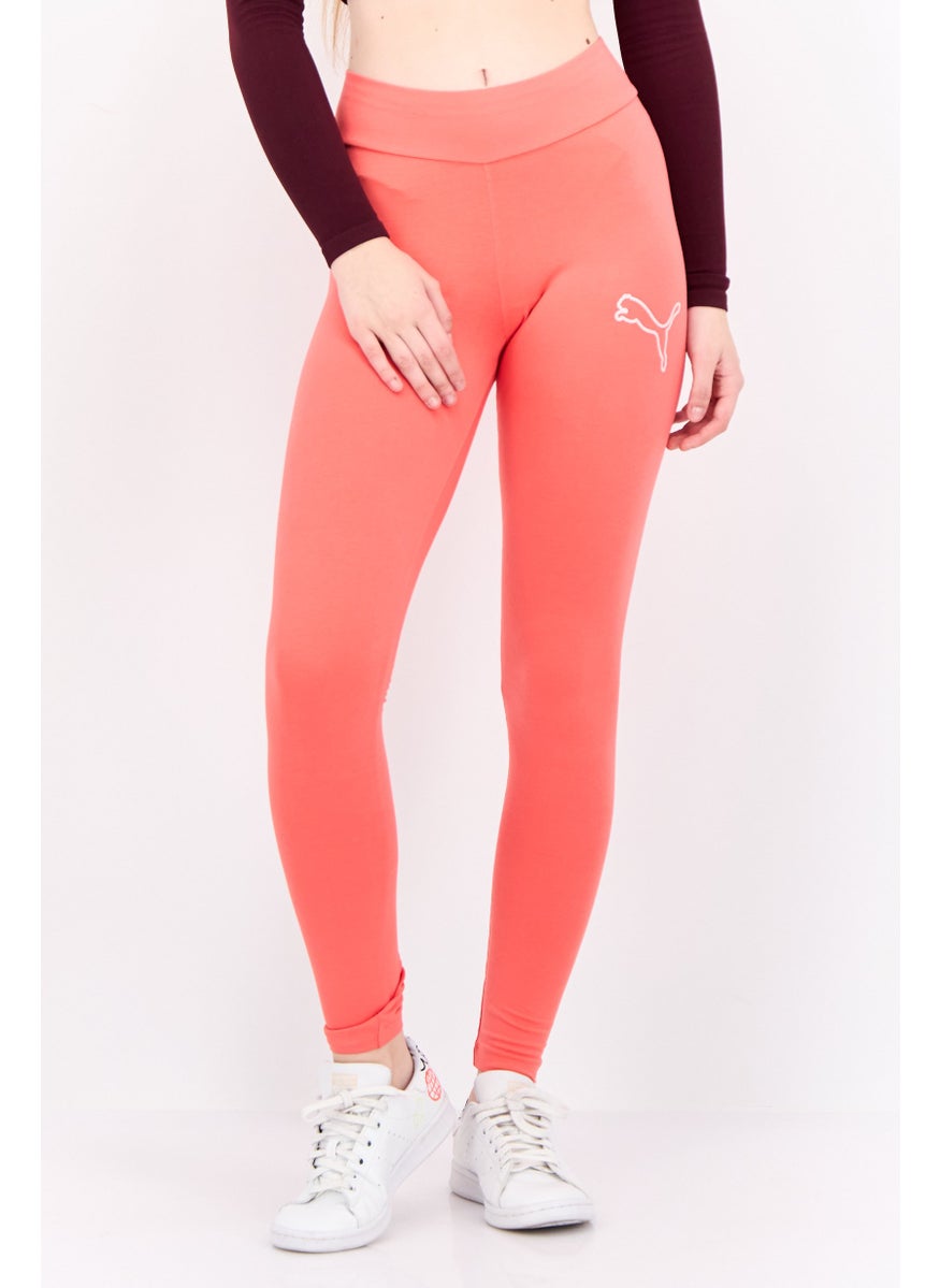 PUMA Women Tight Fit Training Leggings, Pink  - Image 1
