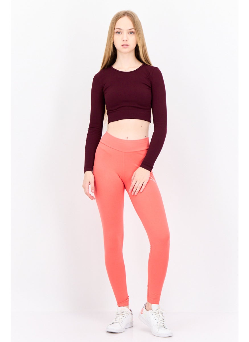 PUMA Women Tight Fit Training Leggings, Pink  - Image 4