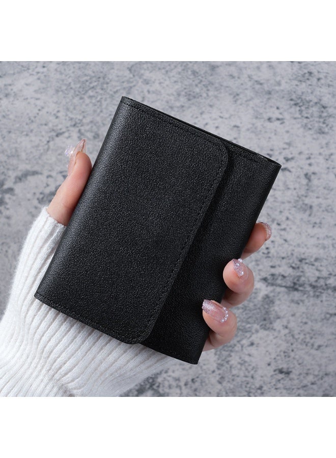 NIBEMINENT Minimalist Multi-functional Short Women's Wallet - Image 1