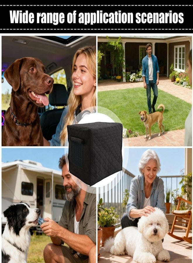 Dog Kennel Cover - Insulated Heavy Duty Windproof Anti-Freeze Protection - Dog Cage Cover | for Shade Winter Puppy Cat Bird House Inside Outside RV Camping Room Shelter - Image 4