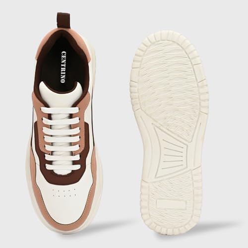 Centrino Women Sneaker | Cushioned Insole for Comfort | Stylish Lace-Up Design | Perfect for Casual Outfit for Girls 9253-11 - Image 5