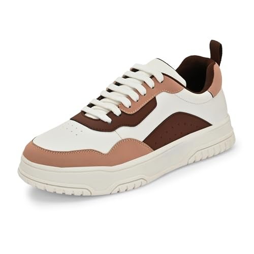 Centrino Women Sneaker | Cushioned Insole for Comfort | Stylish Lace-Up Design | Perfect for Casual Outfit for Girls 9253-11 - Image 1