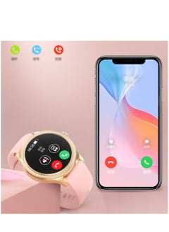 Furtey Smart Watch for Women, 1.28 in Smartwatch for iOS Phones IP68 Waterproof Bluetooth Call Activity Tracker with Full Touch Color Screen Heart Rate Monitor Pedometer Sleep Monitor, Pink  - Image 5