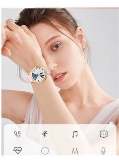 Furtey Smart Watch for Women, 1.28 in Smartwatch for iOS Phones IP68 Waterproof Bluetooth Call Activity Tracker with Full Touch Color Screen Heart Rate Monitor Pedometer Sleep Monitor, Pink  - Image 2