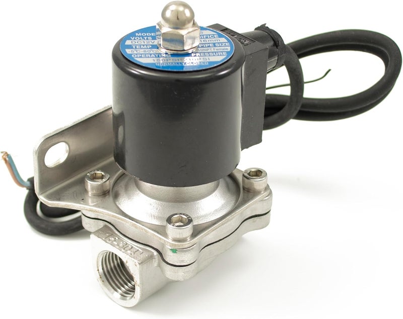 HornBlasters Stainless Steel 1/2" Air Valve - Image 1