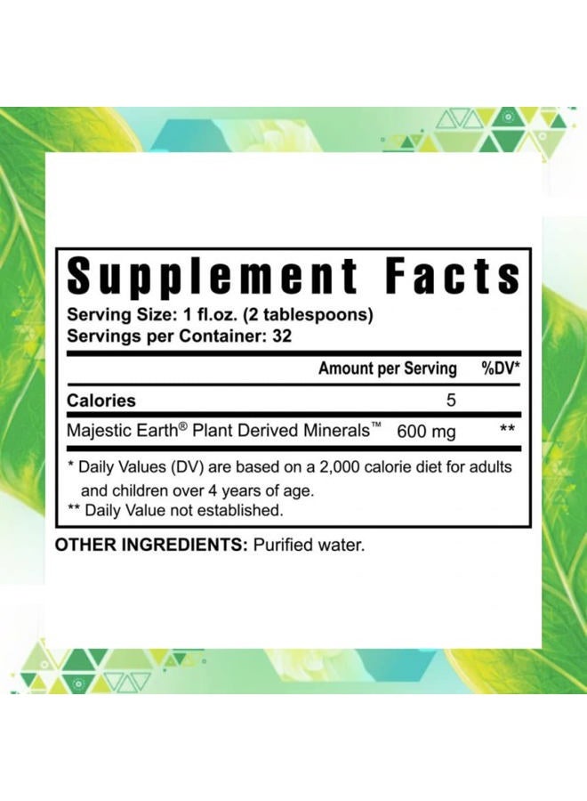 youngevity معادن مستخرجة من النباتات من ماجستيك إيرث - 32 أونصة سائلة - Image 2