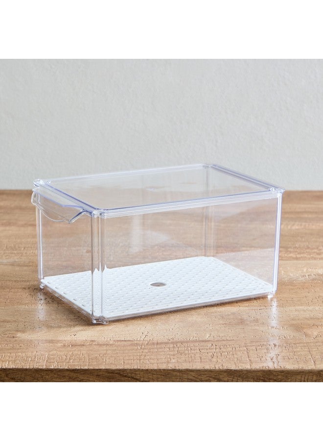 Home Box Sistematico Stackable Fridge Organizer With Drainage Tray 6.9 L - Image 5