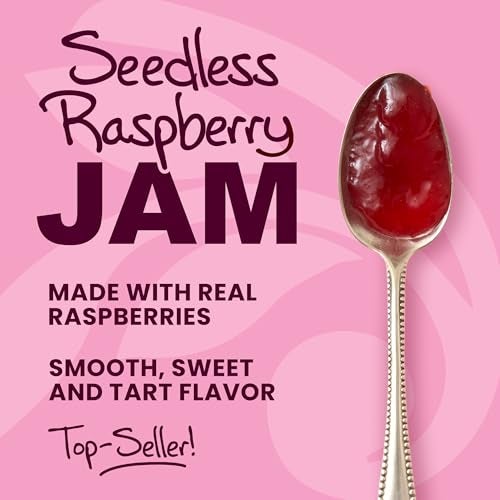 Stonewall Kitchen Seedless Raspberry Jam Raspberry Jelly 125 Ounces - Image 5