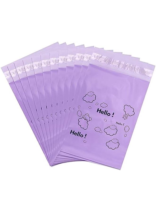 Arabest Cute Purple Sanitary Pad Disposal Bags - Pack of 200, 7x12inches Opaque Feminine Hygiene Disposal Bags for Tampons, Liners  - Image 1