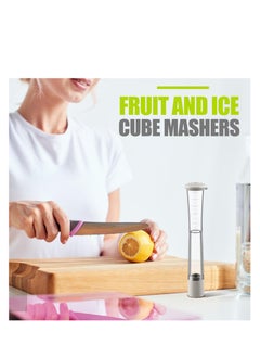 SYOSI Lemonade Muddler, Cocktail Muddler with Measuring Cup, 2in1 Muddler and Measuring Tool Capability,  for Making Delicious Mojitos, & Other Fruit Based Drinks & Beverages in Various Containers  - Image 2