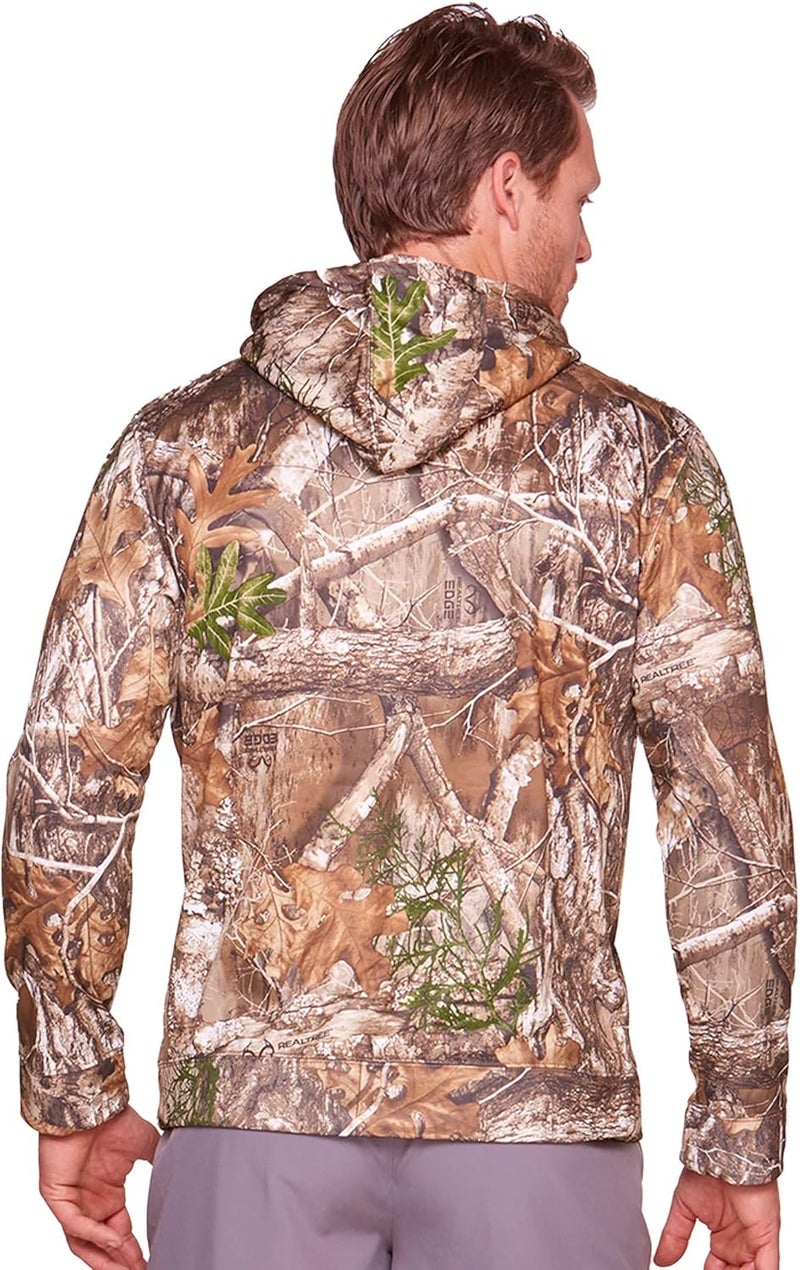 Realtree Colosseum Realtree Edge Camo Lightweight Performance Pullover Hoodie - Image 2