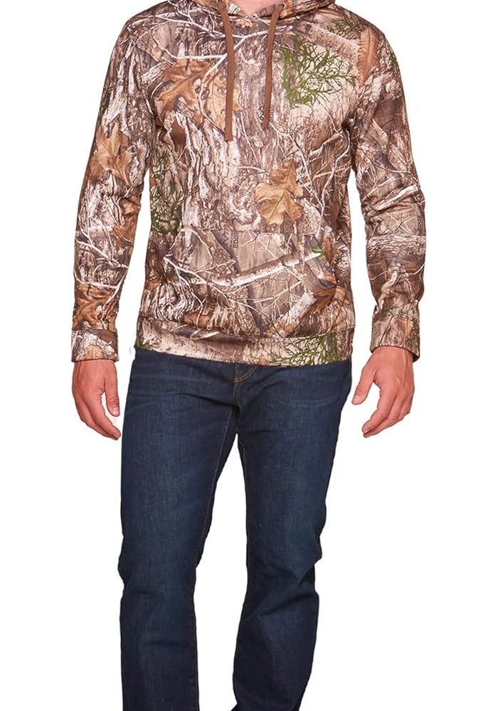 Realtree Colosseum Realtree Edge Camo Lightweight Performance Pullover Hoodie - Image 4