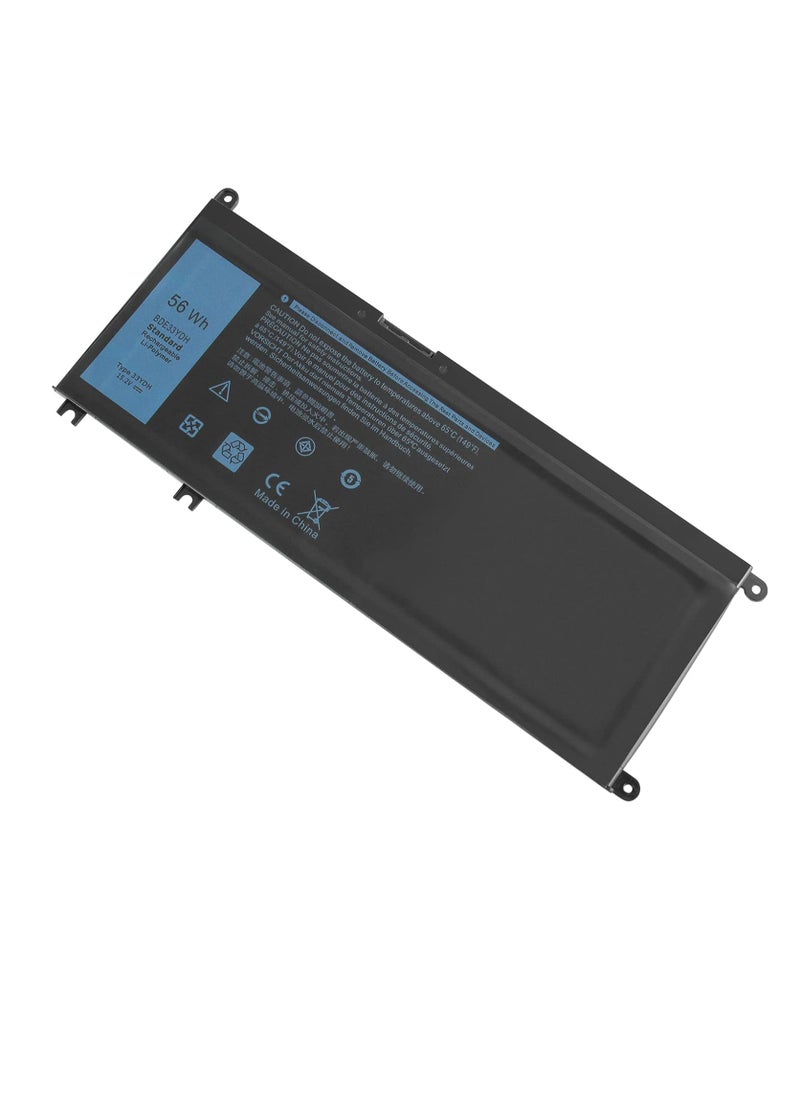 Generic 33YDH Battery for Dell 15 7577 17 7773 7778 7779 7786 Latitude 13 3380 14 3490 3580 3590 G3 3579 G3 3779 G5 G5 1 5 5588 7 G7 7588 Vostro 7570 Shintec 7580 P30E P30E001 P72 15.2V-56W  - Image 1