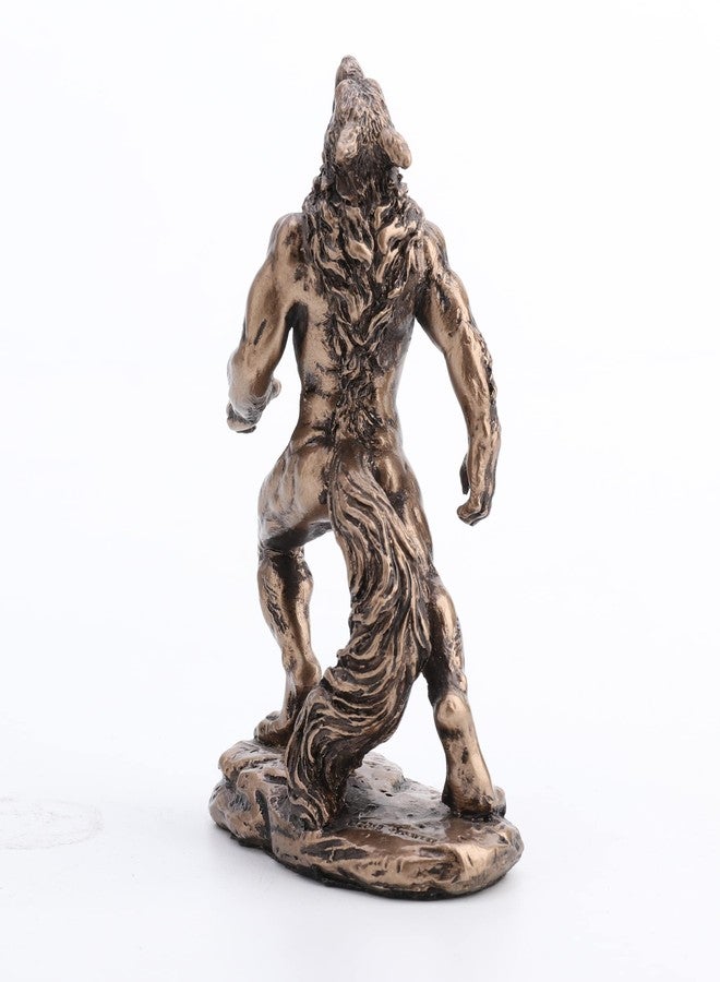 UNICORN STUDIO Veronese Design 3 1/4" Lycanthrope Werewolf Moon Howl Miniature Resin Figurine - Image 5