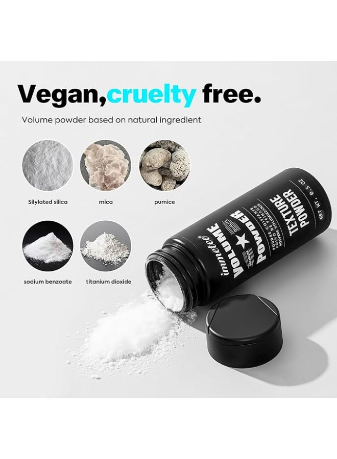 immetee Volume Powder Hair Root Lifting Powder Matte Effect Gives Volume Keeps Hair Soft Fluffy All Day Men Women 10 g 0.5 Oz - Image 5
