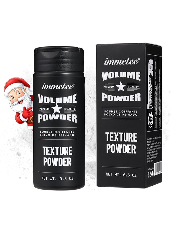 immetee Volume Powder Hair Root Lifting Powder Matte Effect Gives Volume Keeps Hair Soft Fluffy All Day Men Women 10 g 0.5 Oz - Image 1
