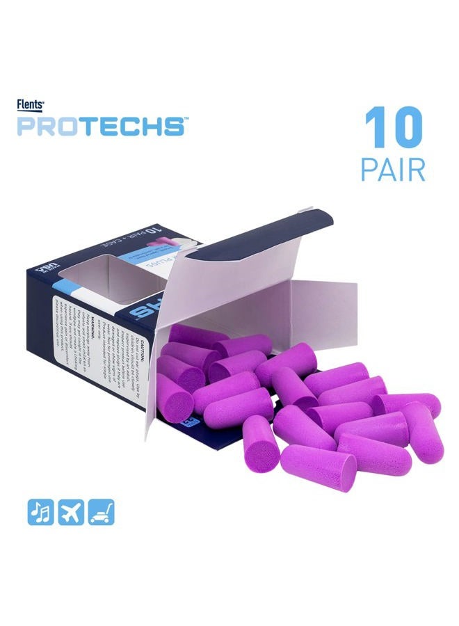 Flents سدادات أذن فوم مريحة لوقت الهدوء - 10 أزواج - Image 2