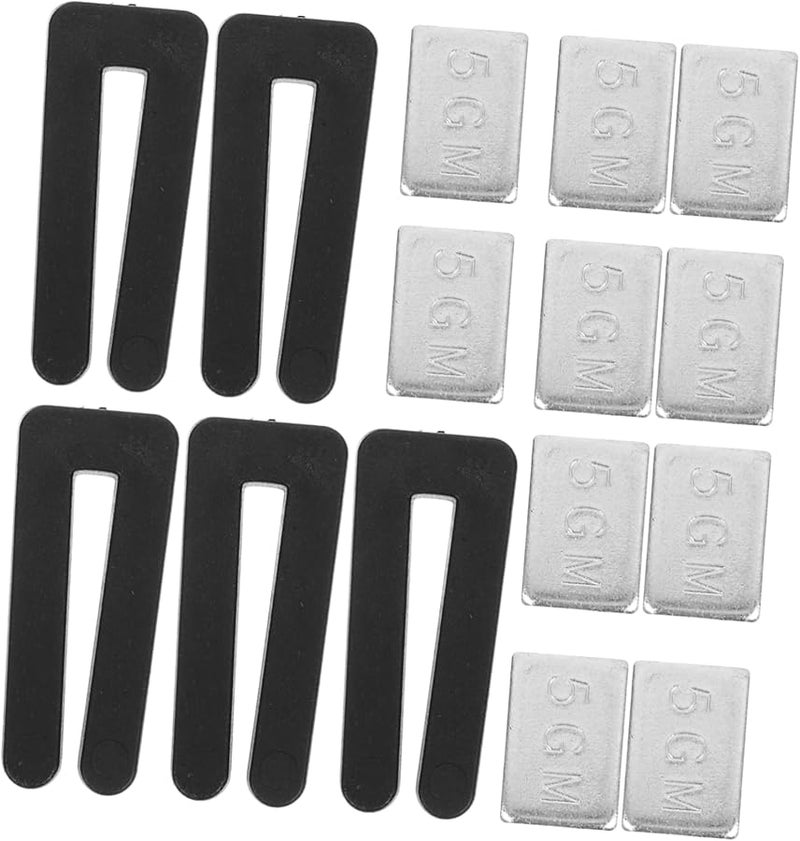 مجموعة أدوات موازنة مروحة السقف 10 مجموعات مع 2 وزن ومشابك لتركيب سهل وسلس - Image 3