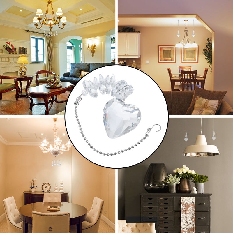 🏠 اكسسوارات ديكور كريستال تصميم لامع ثماني الأضلاع جو منزلي ١ قطعة - Image 2