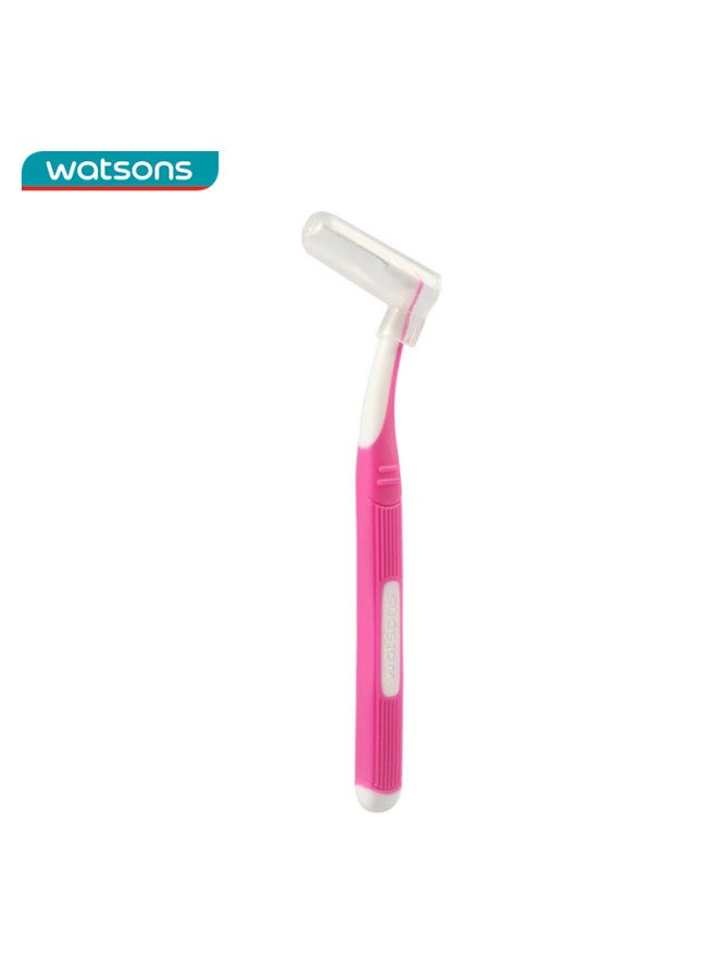 Watsons L-shaped Interdental Brush 6 Pack, Back Row Interdental Brush, Orthodontic Cleaning Tool, Toothpick Brush - Image 3