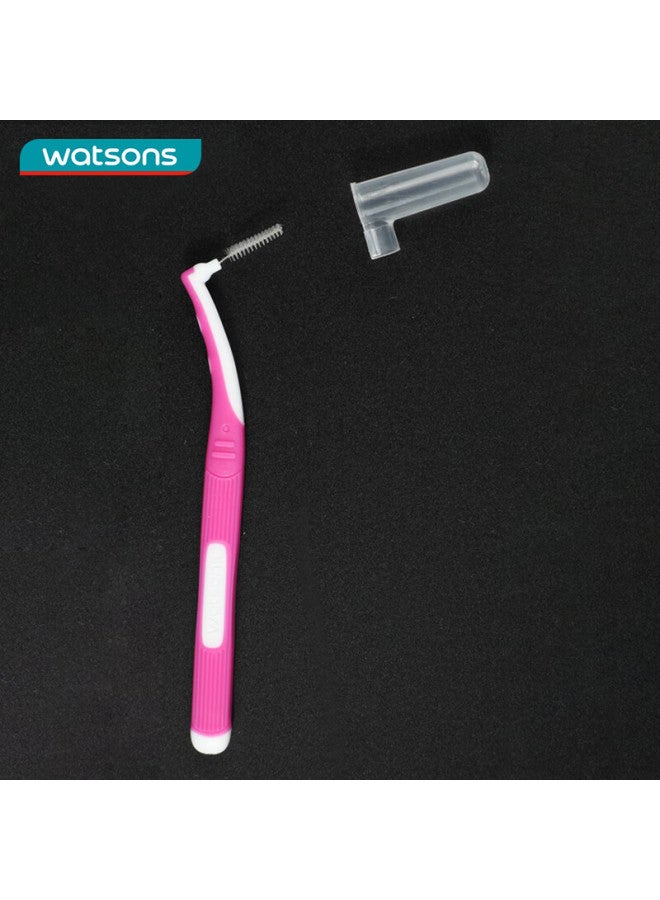 Watsons L-shaped Interdental Brush 6 Pack, Back Row Interdental Brush, Orthodontic Cleaning Tool, Toothpick Brush - Image 5