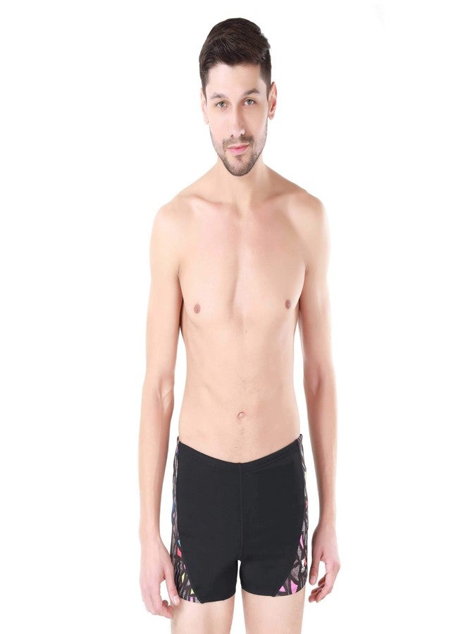 تي واي ار بنطال جينز TYR من البوليستر Magura ذو أرجل مربعة، مقاس M/34 (أسود متعدد الألوان) - Image 1