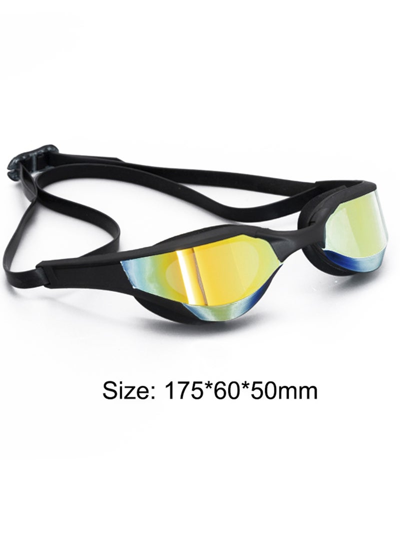 Generic Professional Swimming Goggles Set – 3-in-1 Swim Gear with Anti-Fog Swim Goggles, Silicone Swim Cap, and Earplugs – Wide Clear Vision, UV Protection, Leak-Proof Comfort Fit – Ideal for Pool, Training, Competition, Open Water - Image 2