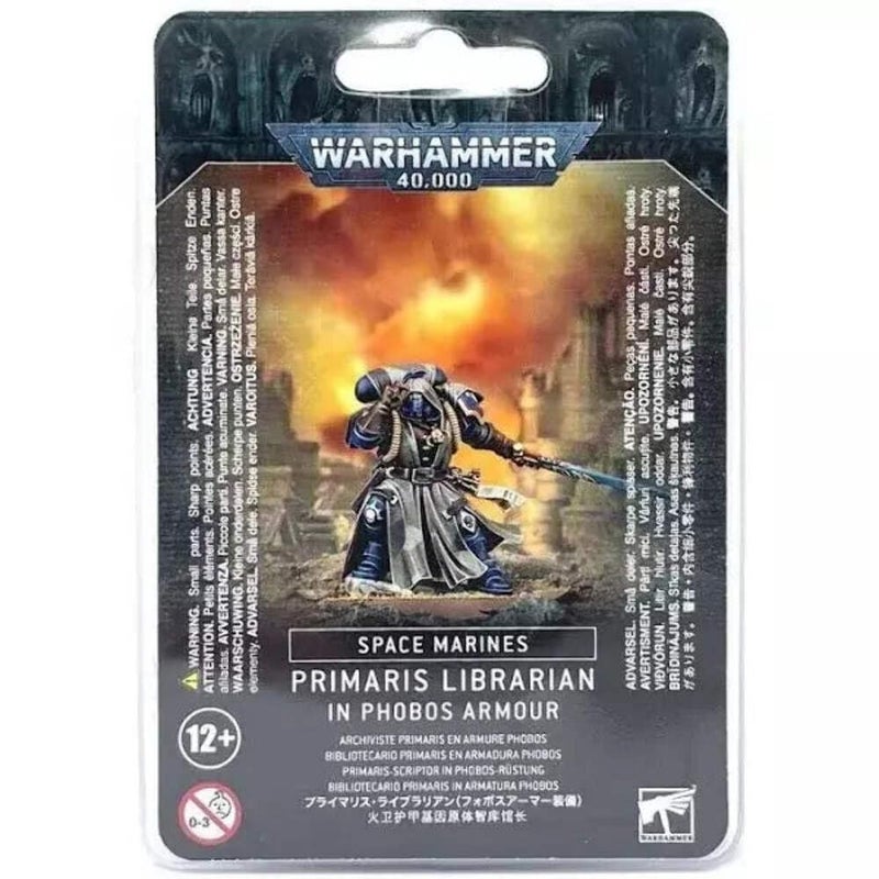 Warhammer 40K Space Marines Primaris Librarian in Phobos Armour - Image 2
