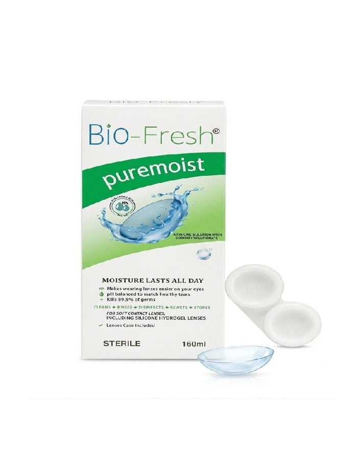 Puremoist Solution For Contact Lenses, Contact Lenses Solution 160ml