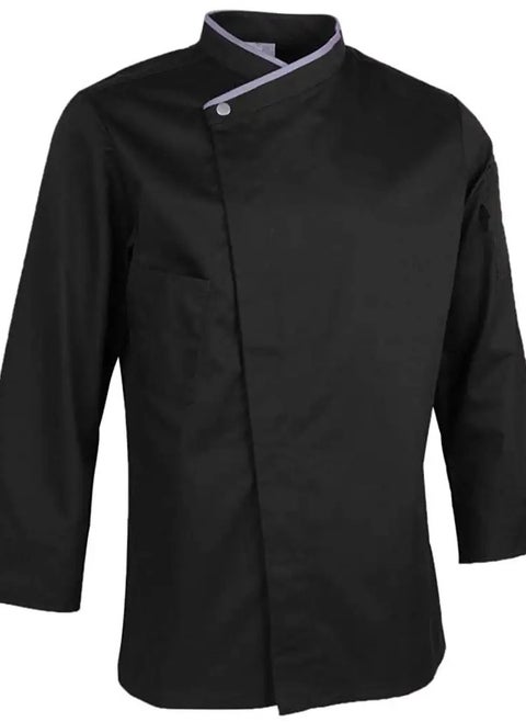 Unisex Chef Jacket with black color Medium size
