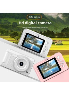 Generic Ccd Digital Camera High Pixel Hd Camera Selfie Card Machine Entry Level Small Student Photography-Body Color:Hd Dual Camera Silver Gray  - Official Standard Configuration  - Image 4
