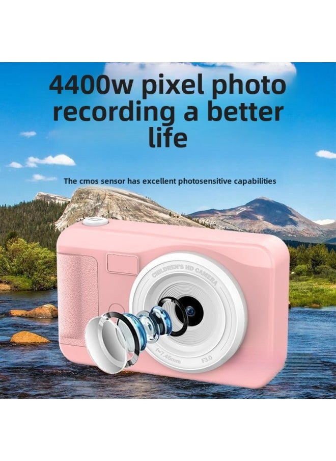 Generic - Ccd Digital Camera High Pixel Hd Camera Selfie Card Machine Entry Level Small Student Photography-Body Color:Hd Dual Camera Silver Gray  - Official Standard Configuration - Image 1