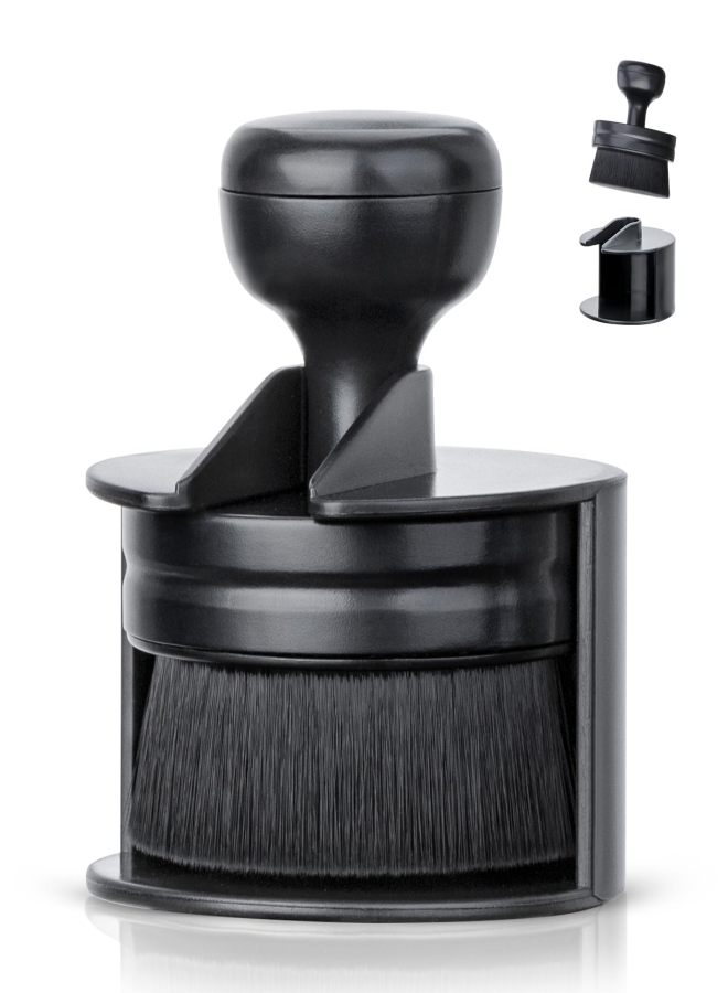 Car interior dust flat head non-marking large cleaning brush Black - Image 1