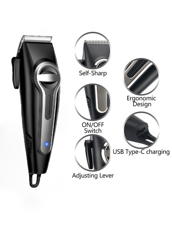 DOSCHER Cordless Electric Hair Clipper, High-Performance Home Haircut & Grooming Kit & Trimmers for Mens with Different Cutting Lenght - Image 2
