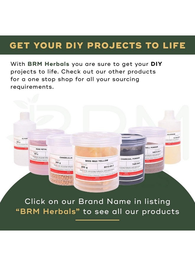 BRM CHEMICALS BRM Chemicals BHT Butylated Hydroxytoluene - 500 Grams For Domestic Use, Cosmetic Making & DIY Personal Care For Face, Hair, Skin & Body - Image 4