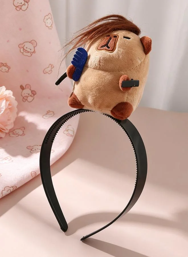 Take Two  Plush Cartoon Doll Headband for Women | Best Price UAE