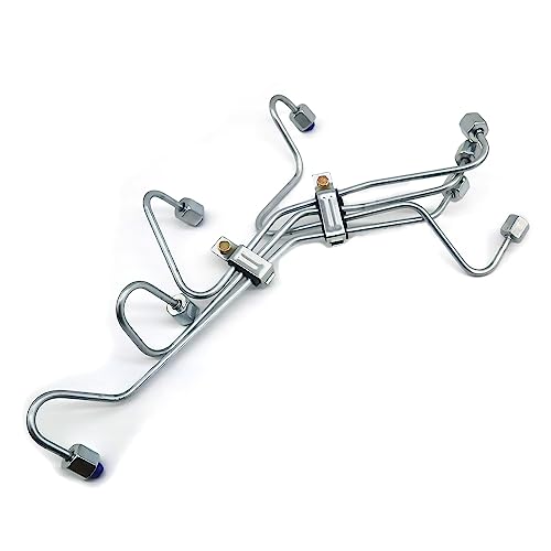 QHHR Fuel Injection Lines for Ford F150 F250 F350 6.9L 7.3L IDI Diesel 1983-1994 F-Series DE8TZ-9A555A 1811001C1 8PCS - Image 5