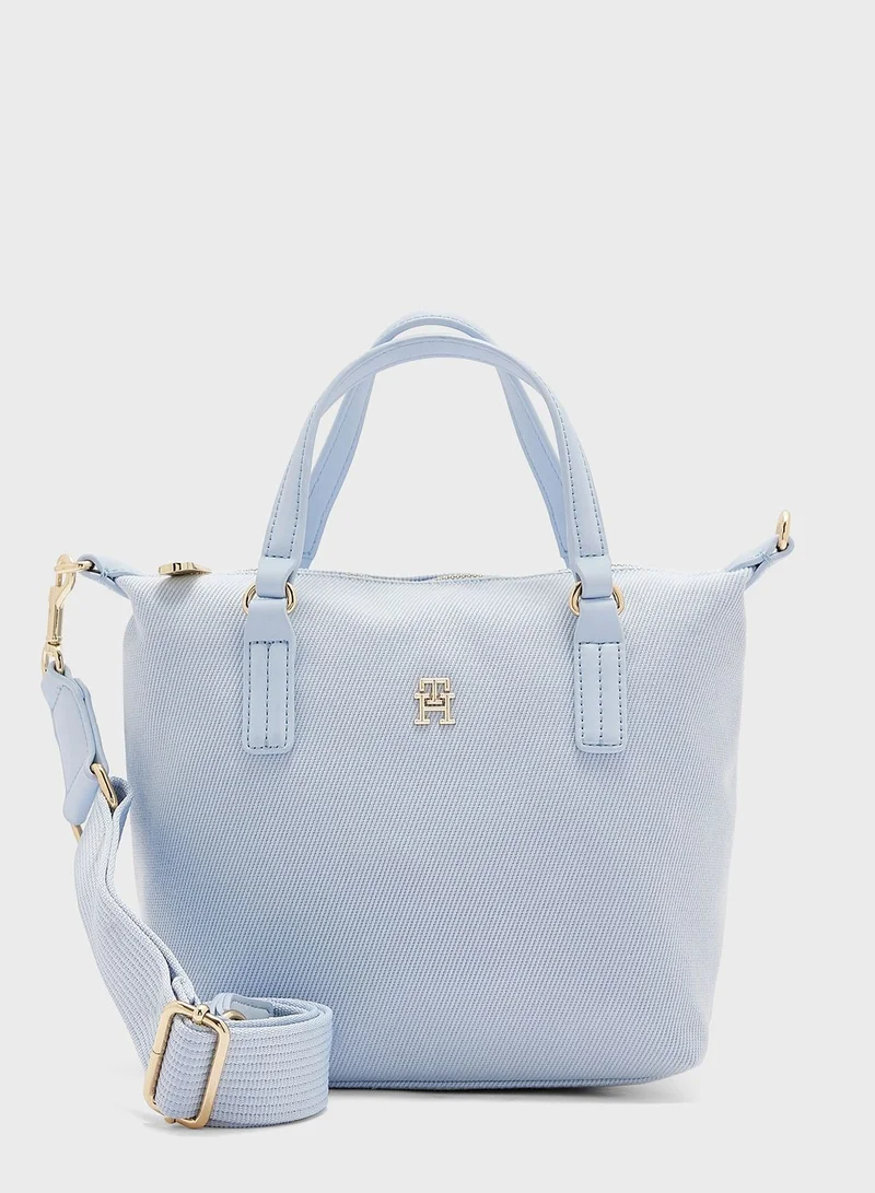TOMMY HILFIGER Poppy Canvas Small Tote