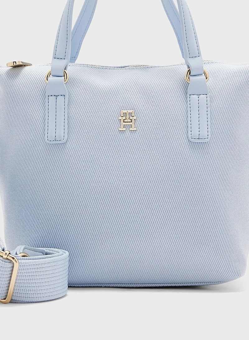 TOMMY HILFIGER Poppy Canvas Small Tote